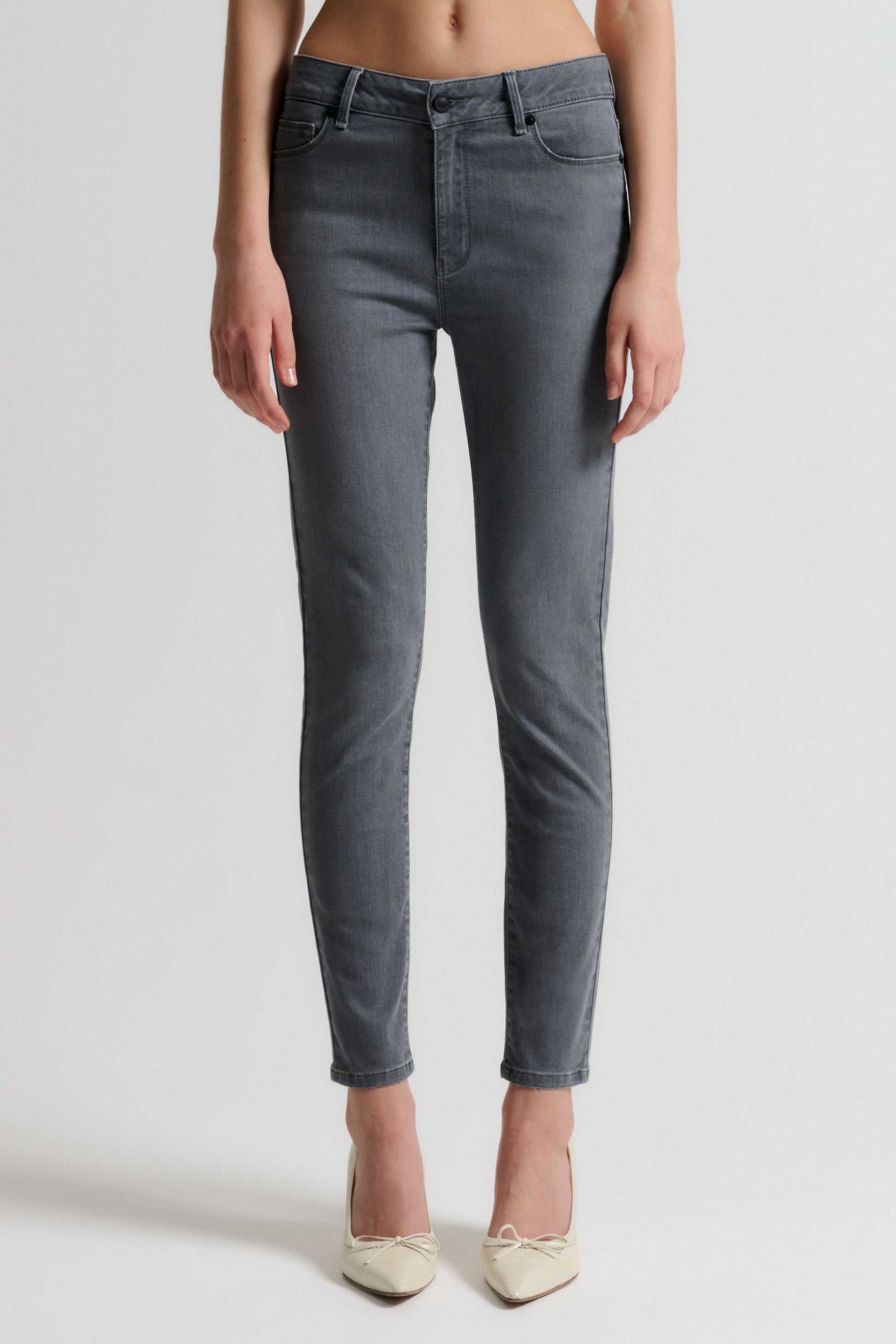 IVY Copenhagen IVY-Alexa Jeans Excl. Greece Silver Grey Jeans & Pants