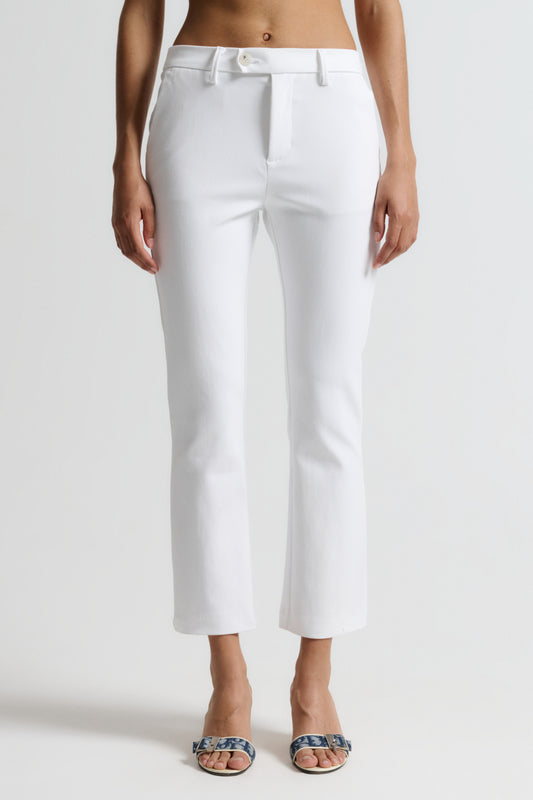 IVY Copenhagen IVY-Alice Cropped Flare Pant Jeans & Pants 01 White