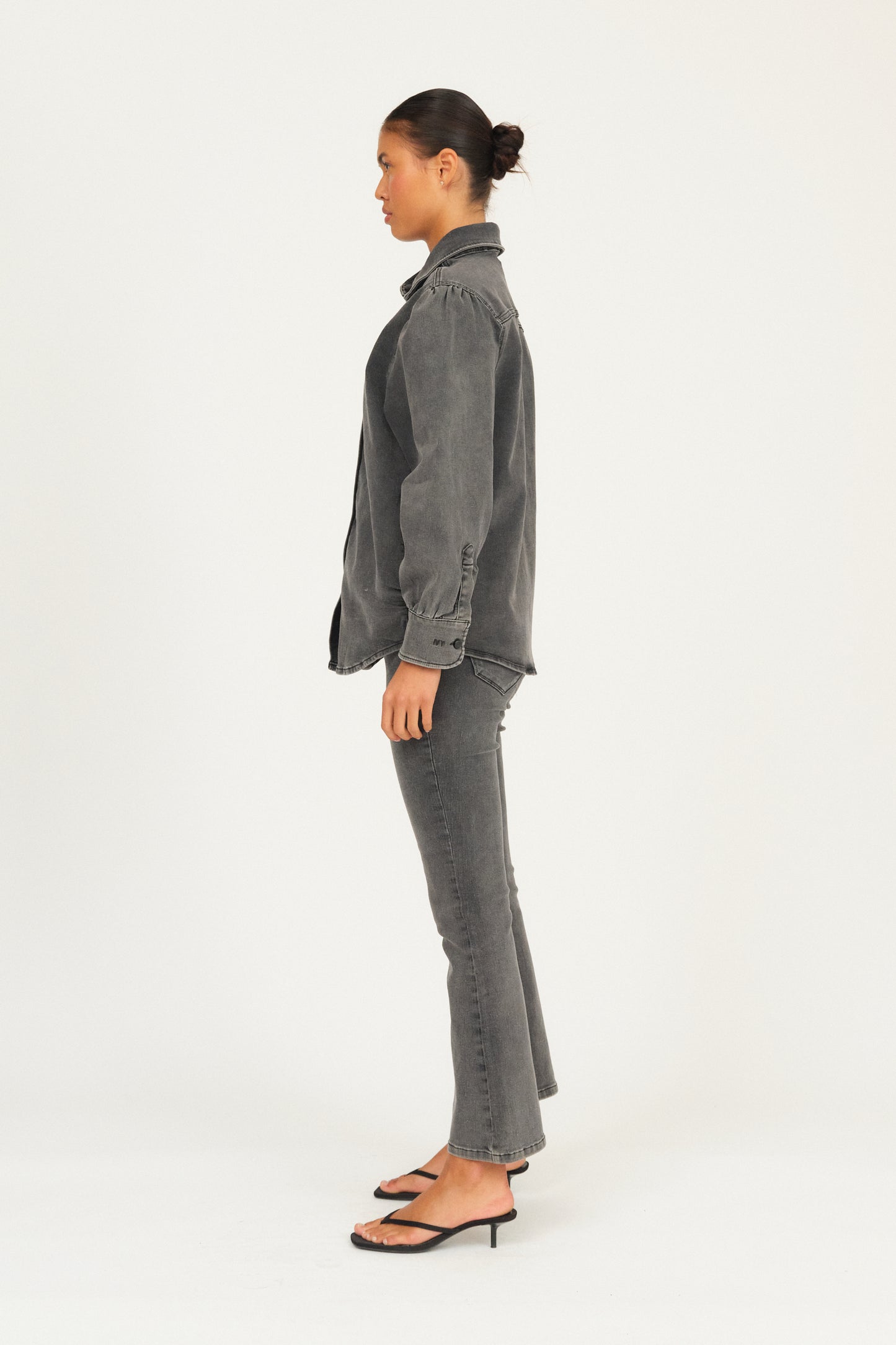 IVY Copenhagen IVY-Bria Shirt Jacket Wash Rock Glam Grey Shirts & Blouses