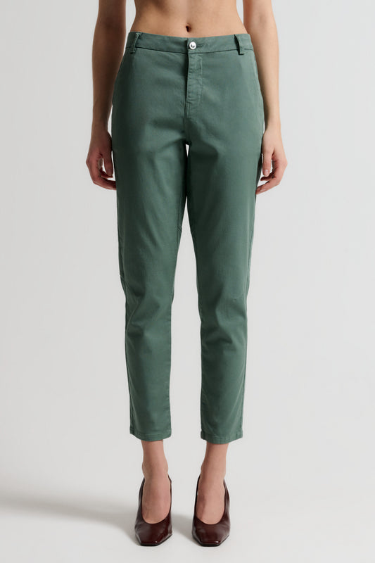 IVY Copenhagen IVY-Karmey Chino Color Jeans & Pants 681 Dusty Steel Green