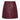 IVY Copenhagen IVY-Kylie Leather Mini Skirt Leather Burgundy