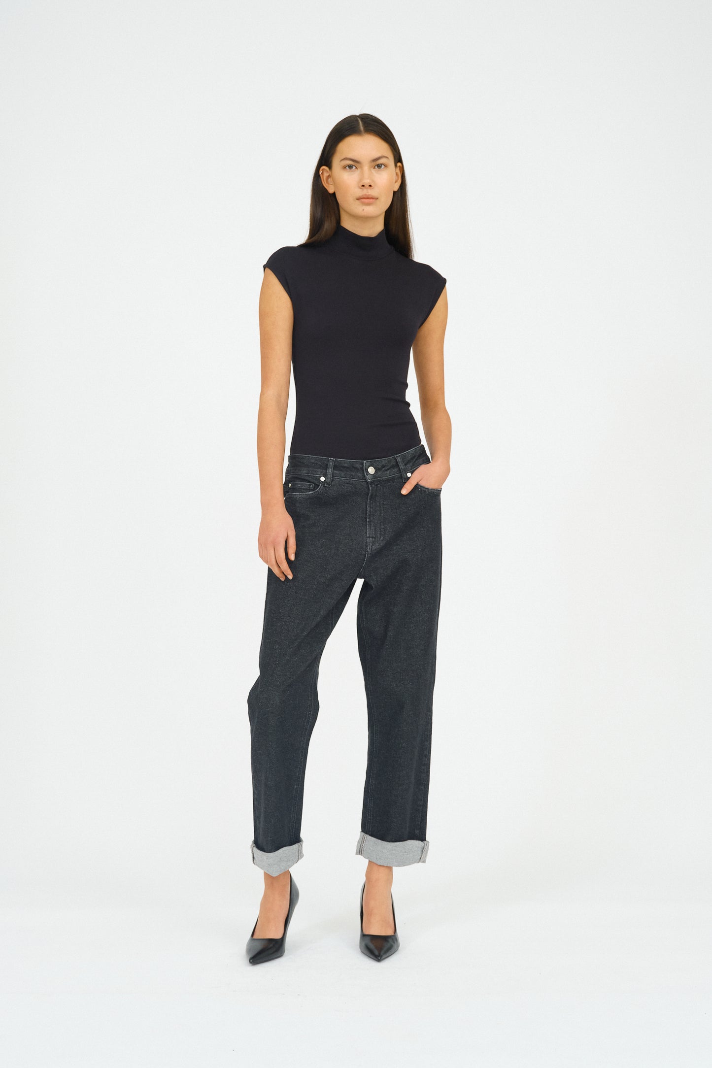 IVY Copenhagen IVY-Tonya Jeans Vintage Black Used Jeans & Pants 9 Black