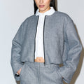 IVY Copenhagen IVY-Adaleide Bomber Jacket Coats & Jackets 81 Grey Melange