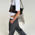 IVY Copenhagen IVY-Alanis Sporty Pant Pin Stripe Jeans & Pants 8 Grey