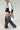 IVY Copenhagen IVY-Alanis Sporty Pant Pin Stripe Jeans & Pants 8 Grey