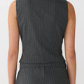 IVY Copenhagen IVY-Alanis Vest Pin Stripe Vest 8 Grey