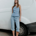 IVY Copenhagen IVY-Alba Capri Jeans Wash Le Havre Jeans & Pants 51 Denim Blue