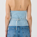 IVY Copenhagen IVY-Alba Halterneck Top Wash Le Havre Shirts & Blouses 51 Denim Blue