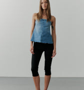 IVY Copenhagen IVY-Alexa Capri Jeans Wash Cool Excellent Black Jeans & Pants 9 Black
