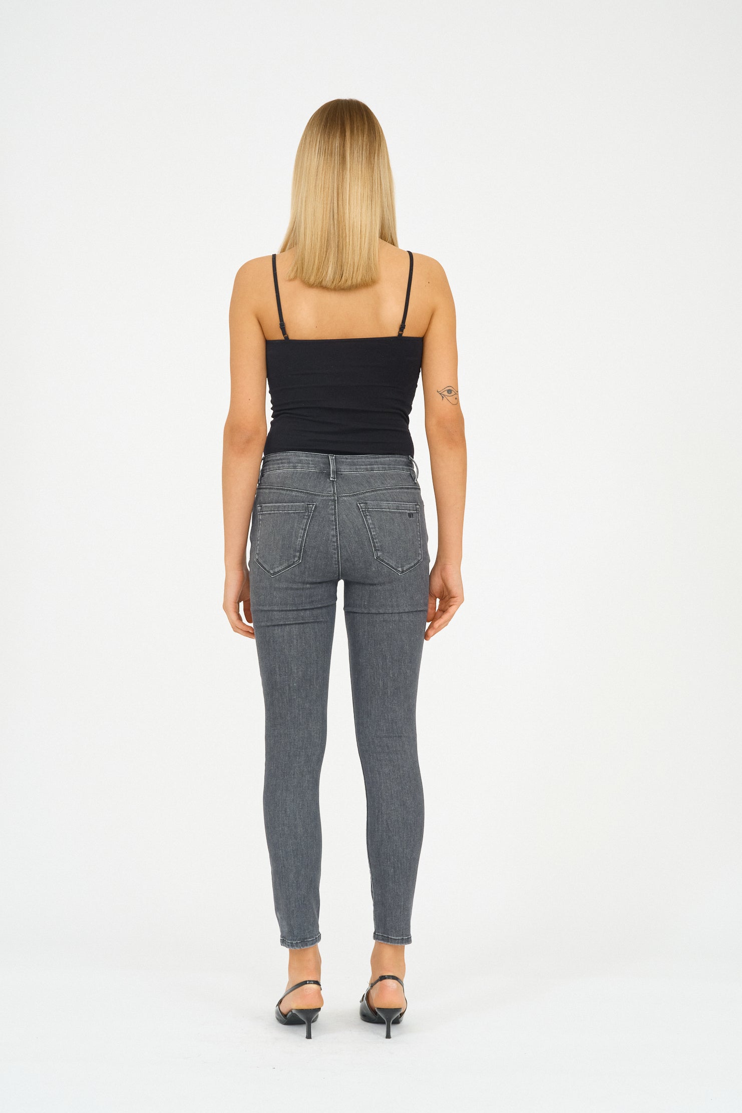 IVY Copenhagen IVY-Alexa Jeans Wash Shanghai Grey Jeans & Pants 8 Grey