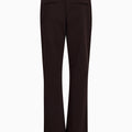 IVY Copenhagen IVY-Alice Cropped Flare Pant Jeans & Pants 725 Dark Toffee Brown