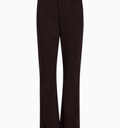 IVY Copenhagen IVY-Alice Cropped Flare Pant Jeans & Pants 725 Dark Toffee Brown