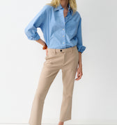 IVY Copenhagen IVY-Alice Cropped Flare Pant Jeans & Pants 747 Stone Beige