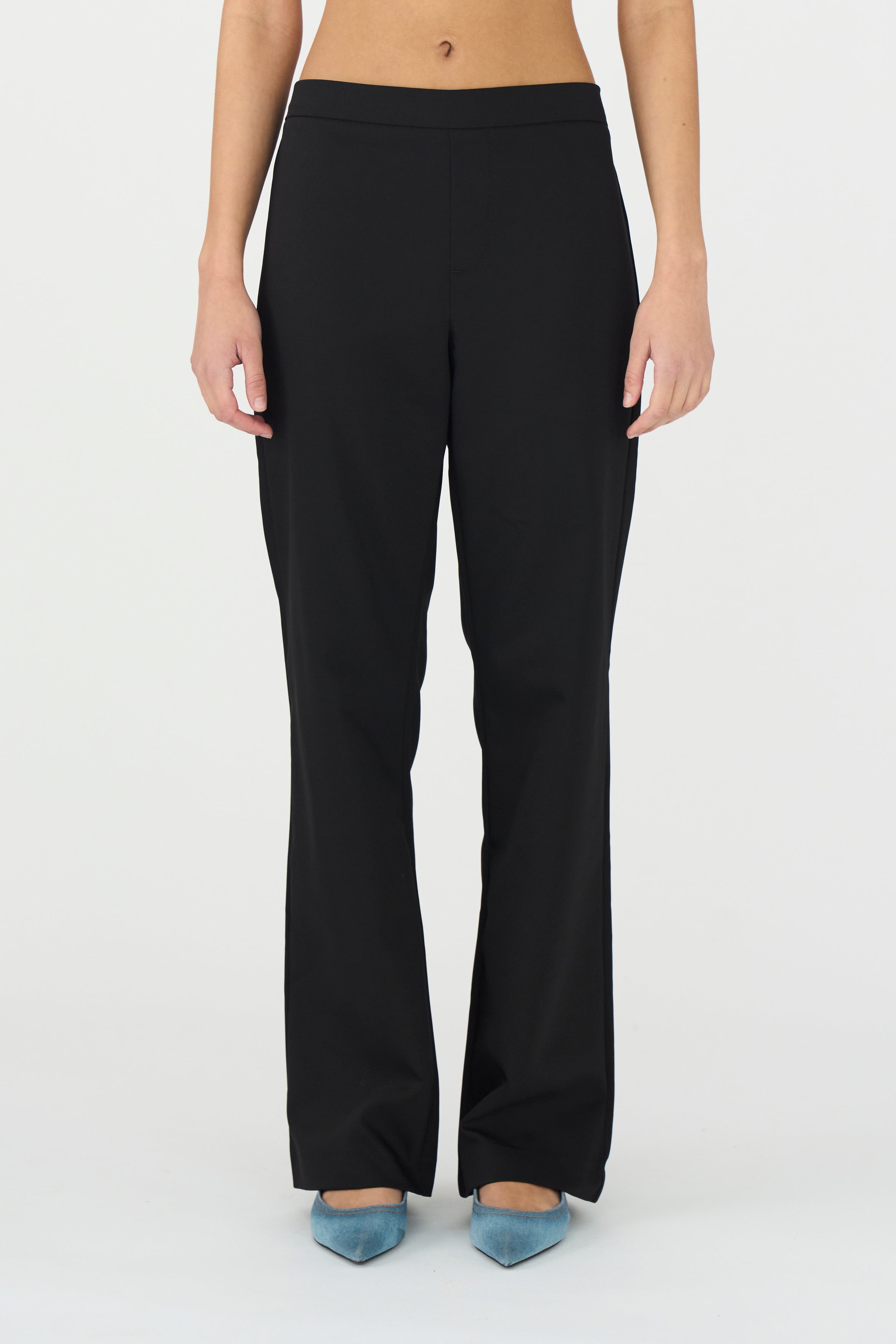 IVY Copenhagen IVY-Alice Essential Straight Pant Jeans & Pants 9 Black