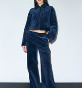 IVY Copenhagen IVY-Alice Wide Cord Pant Jeans & Pants 523 Deep Navy Blue