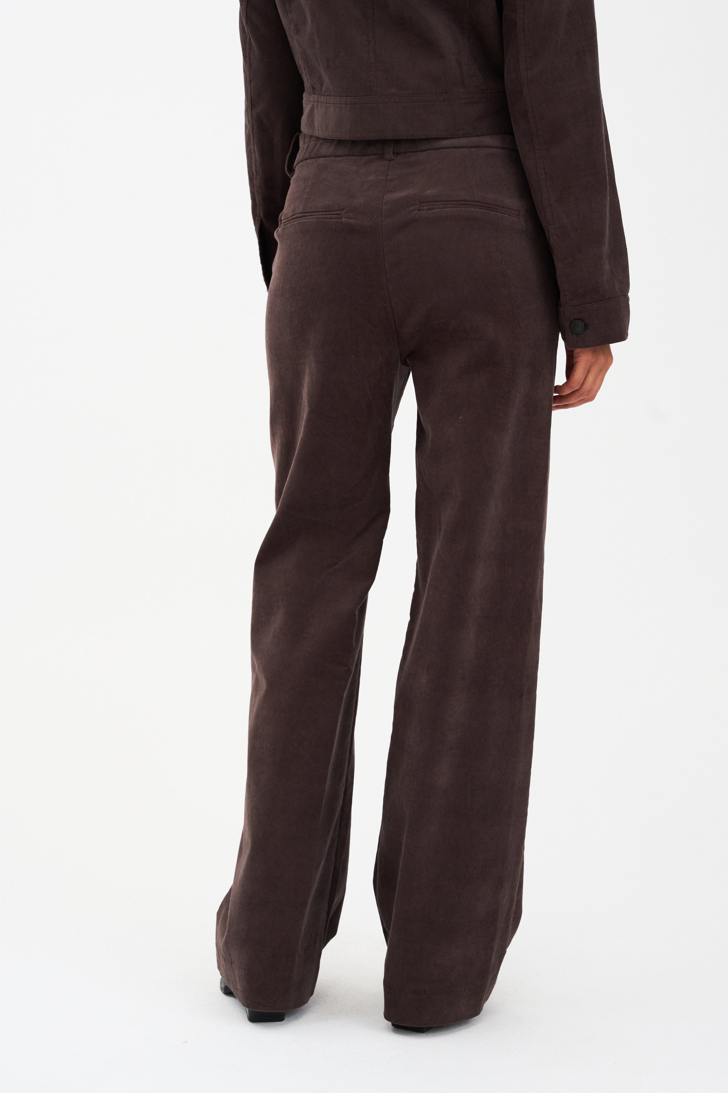 IVY Copenhagen IVY-Alice Wide Cord Pant Jeans & Pants 722 Expresso Brown