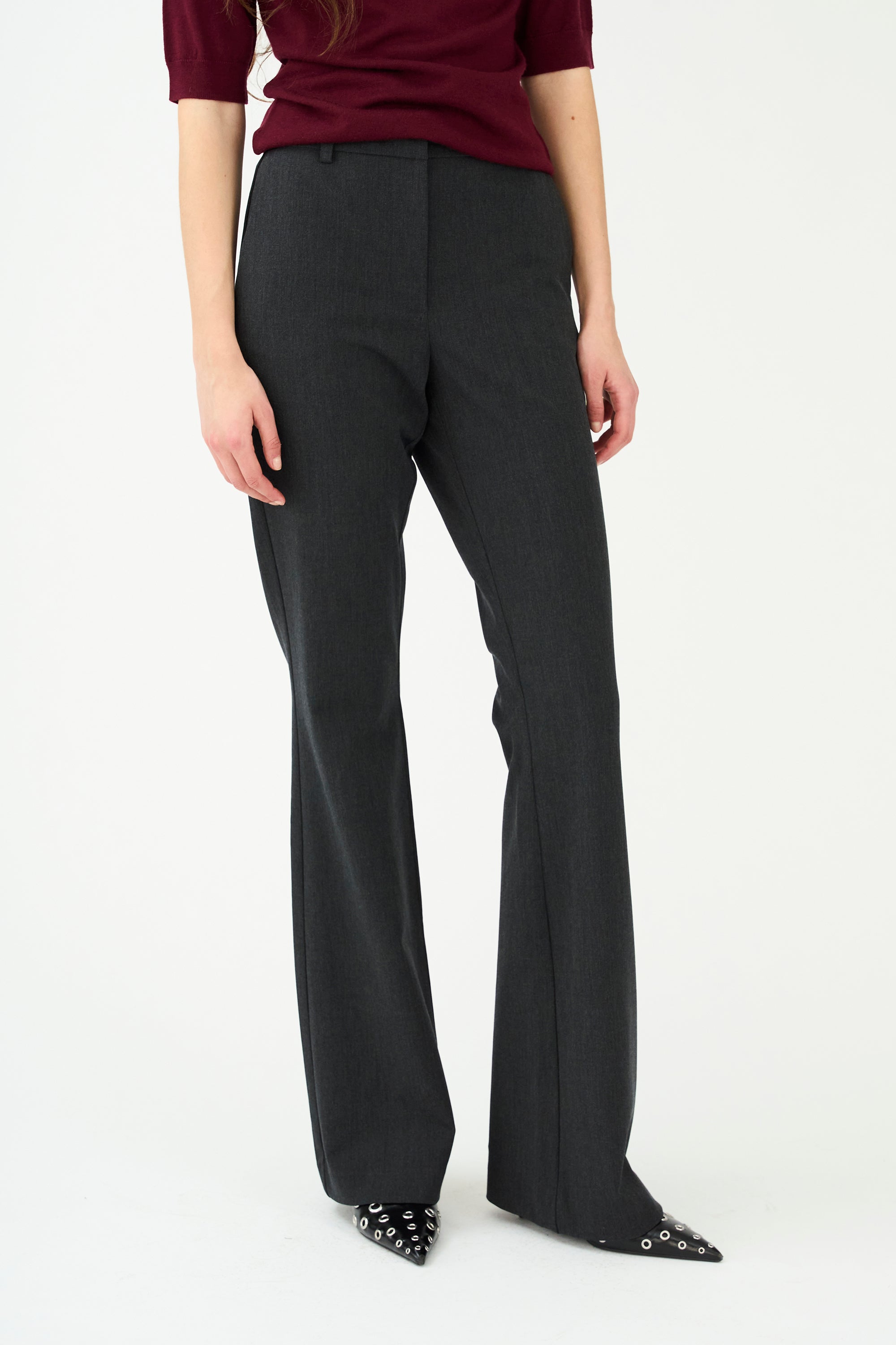 IVY Copenhagen IVY-Andrea Flare Pant Jeans & Pants 8 Grey