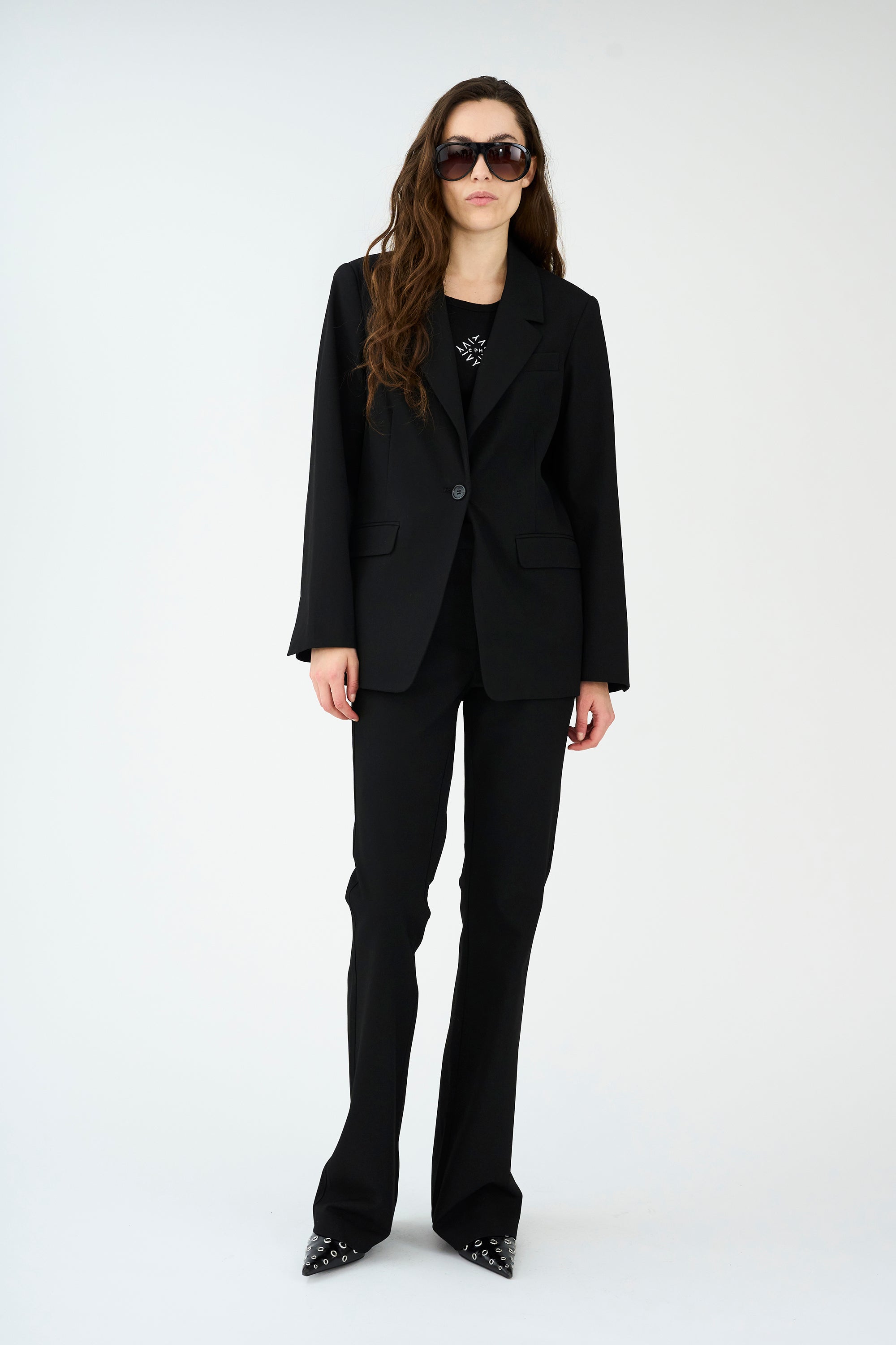 IVY Copenhagen IVY-Andrea Flare Pant Jeans & Pants 9 Black