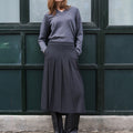 IVY Copenhagen IVY-Andrea Pleat Skirt Skirt 8 Grey