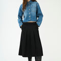 IVY Copenhagen IVY-Andrea Pleat Skirt Skirt 9 Black