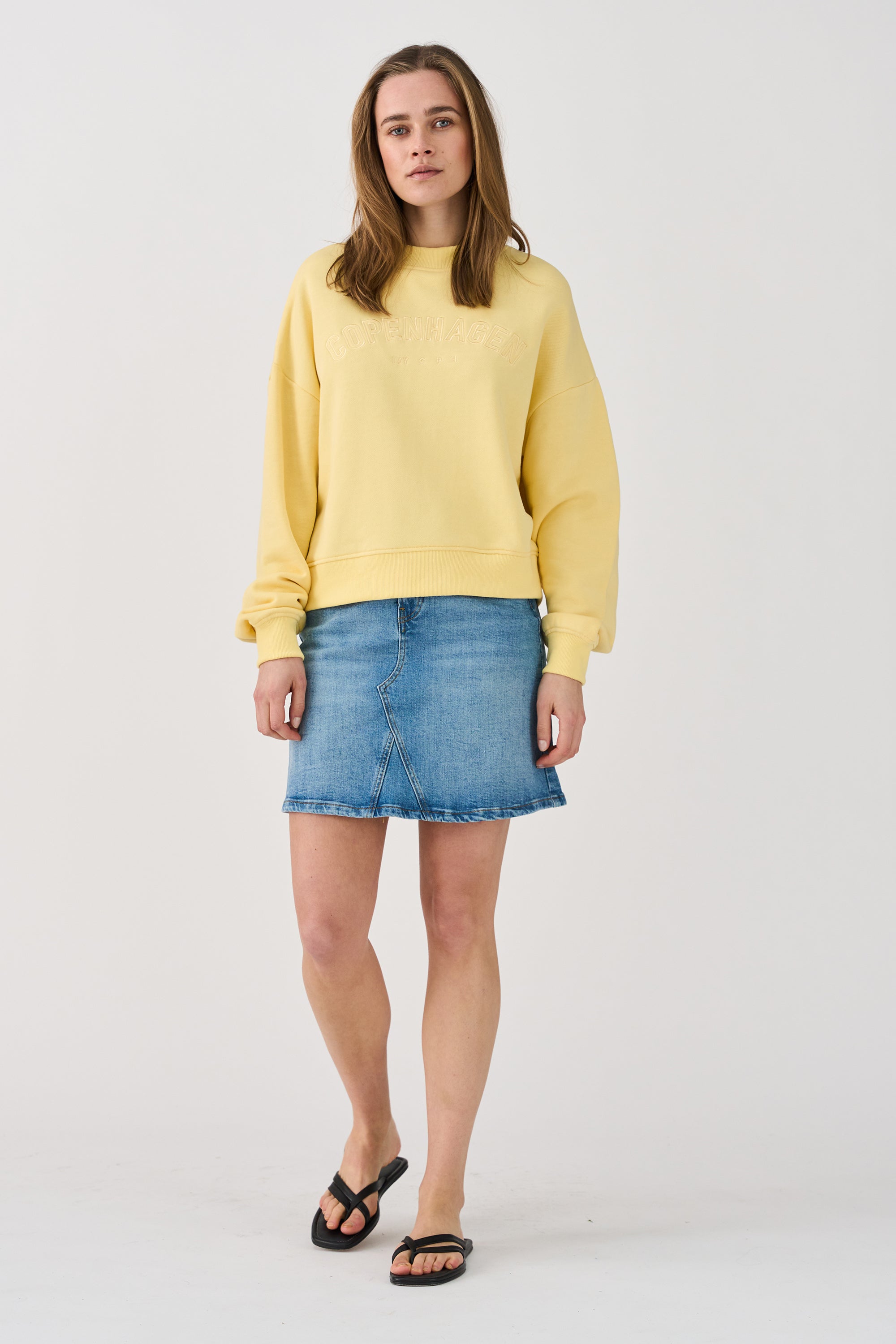 IVY Copenhagen IVY-Angie Skirt Wash Cadiz Skirt 51 Denim Blue