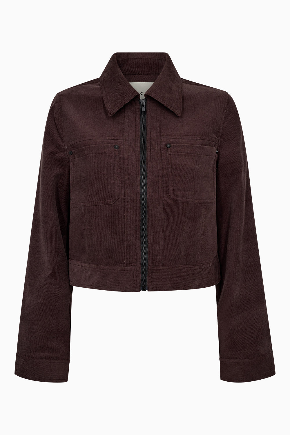 IVY Copenhagen IVY-Ann Charlotte Cord Zip Jacket Coats & Jackets 722 Expresso Brown