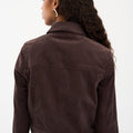 IVY Copenhagen IVY-Ann Charlotte Cord Zip Jacket Coats & Jackets 722 Expresso Brown