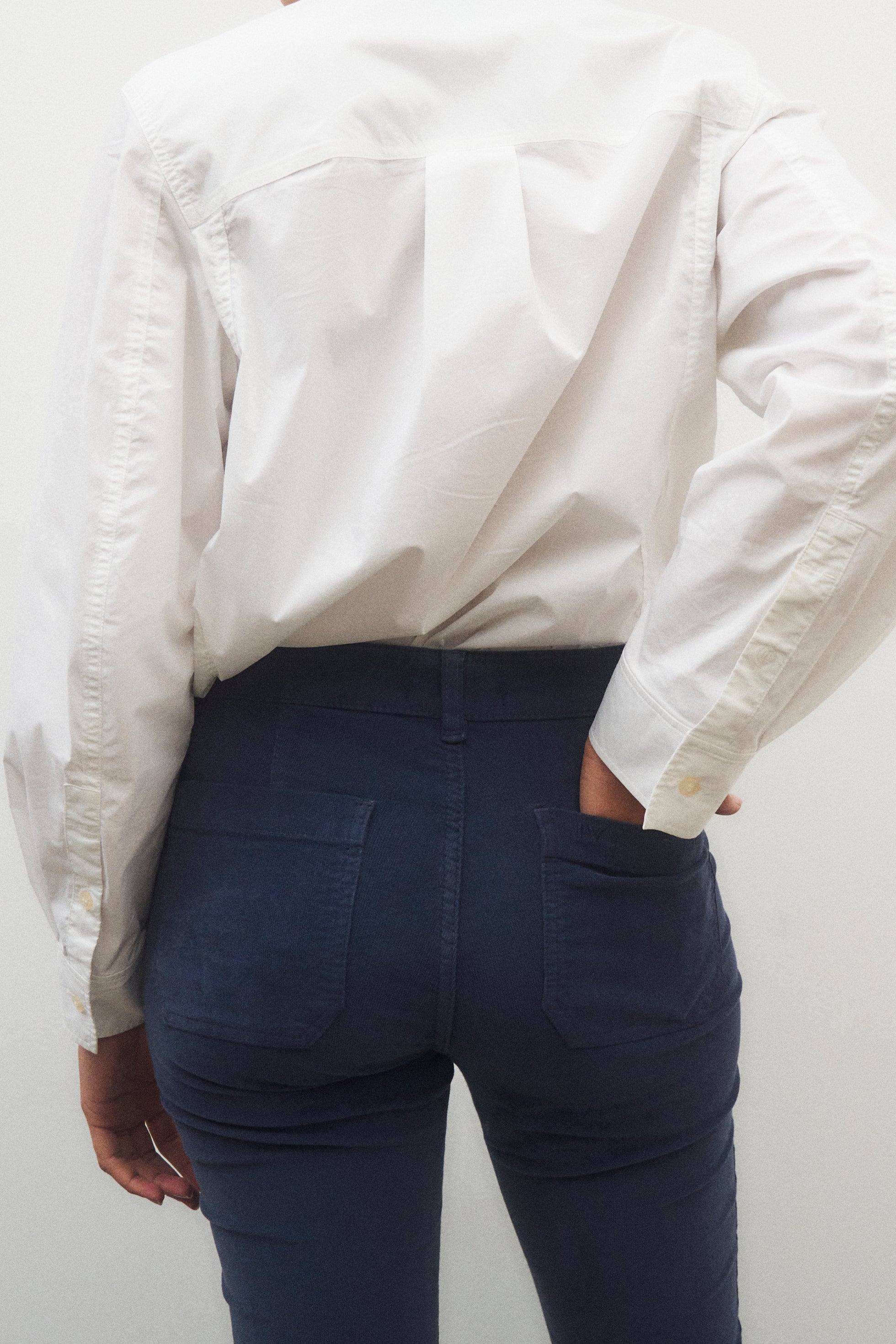 IVY Copenhagen IVY-Ann Charlotte Jeans Baby Cord Jeans & Pants 523 Deep Navy Blue