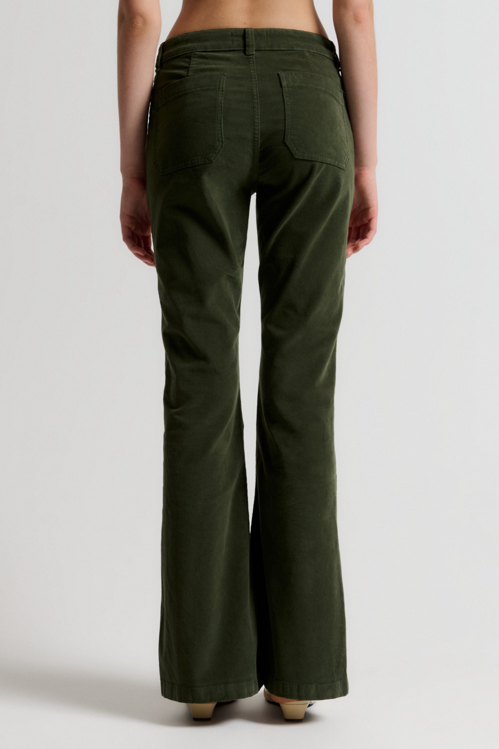 IVY Copenhagen IVY-Ann Charlotte Jeans Baby Cord Jeans & Pants 618 Dark Deep Army
