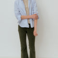 IVY Copenhagen IVY-Ann Charlotte Jeans Baby Cord Jeans & Pants 618 Dark Deep Army
