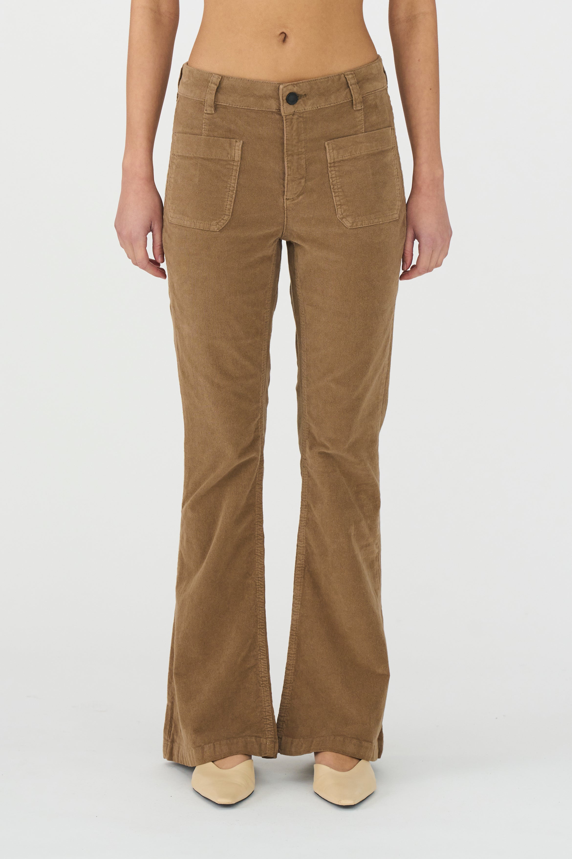 IVY Copenhagen IVY-Ann Charlotte Jeans Baby Cord Jeans & Pants 753 Cool Taupe