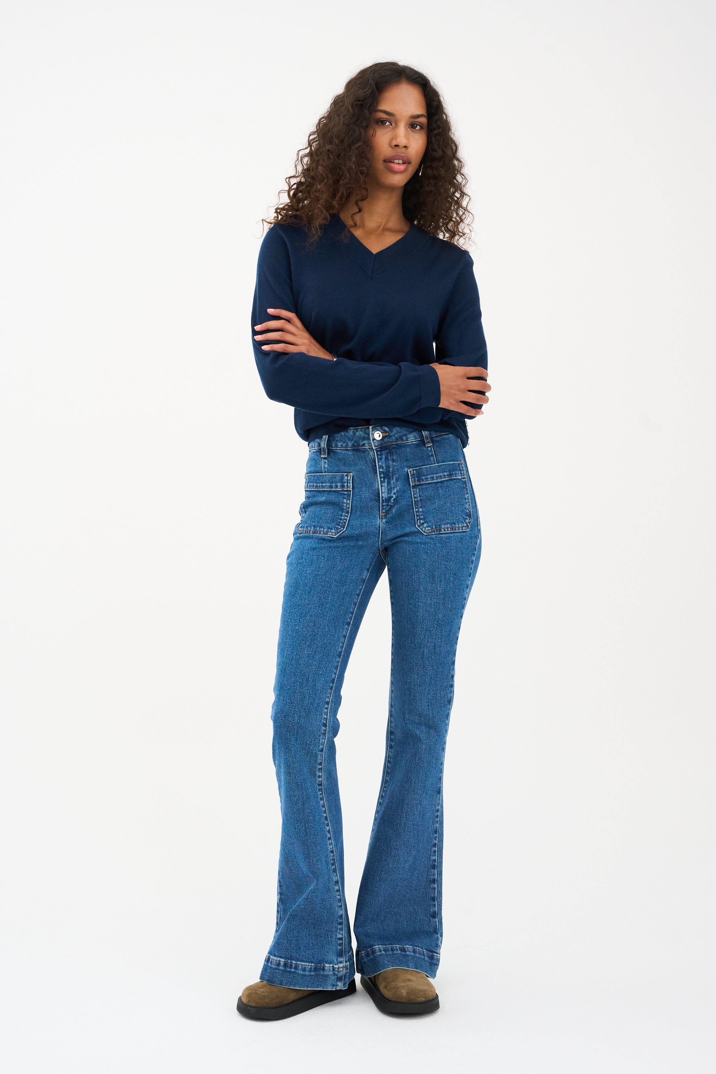 IVY Copenhagen IVY-Ann Charlotte Jeans Wash Lanark Jeans & Pants 51 Denim Blue