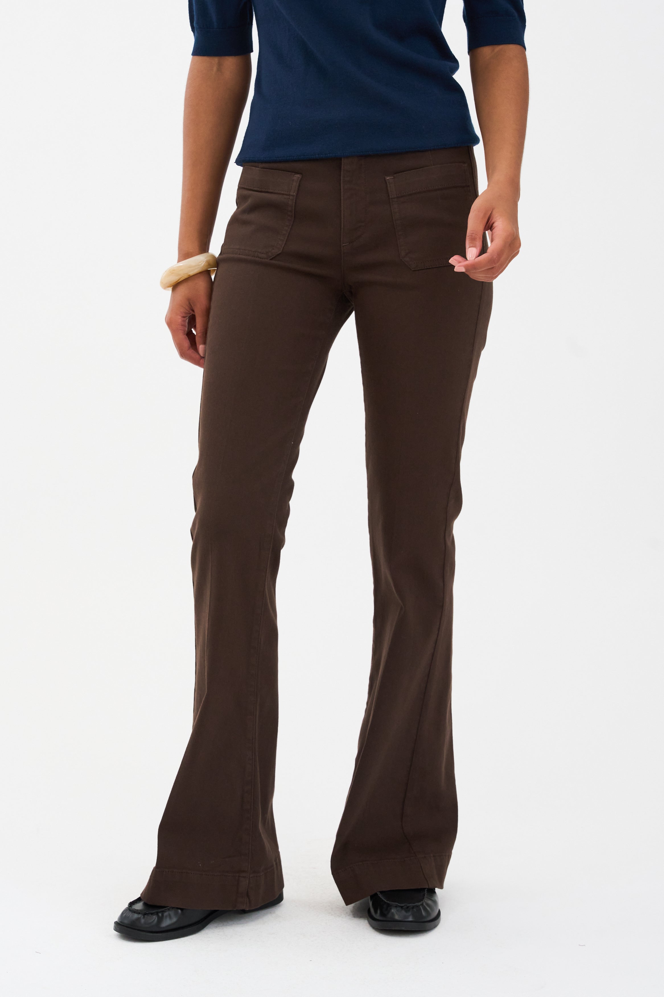 IVY Copenhagen IVY-Ann Charlotte Jeans Wash Sava Jeans & Pants 722 Expresso Brown