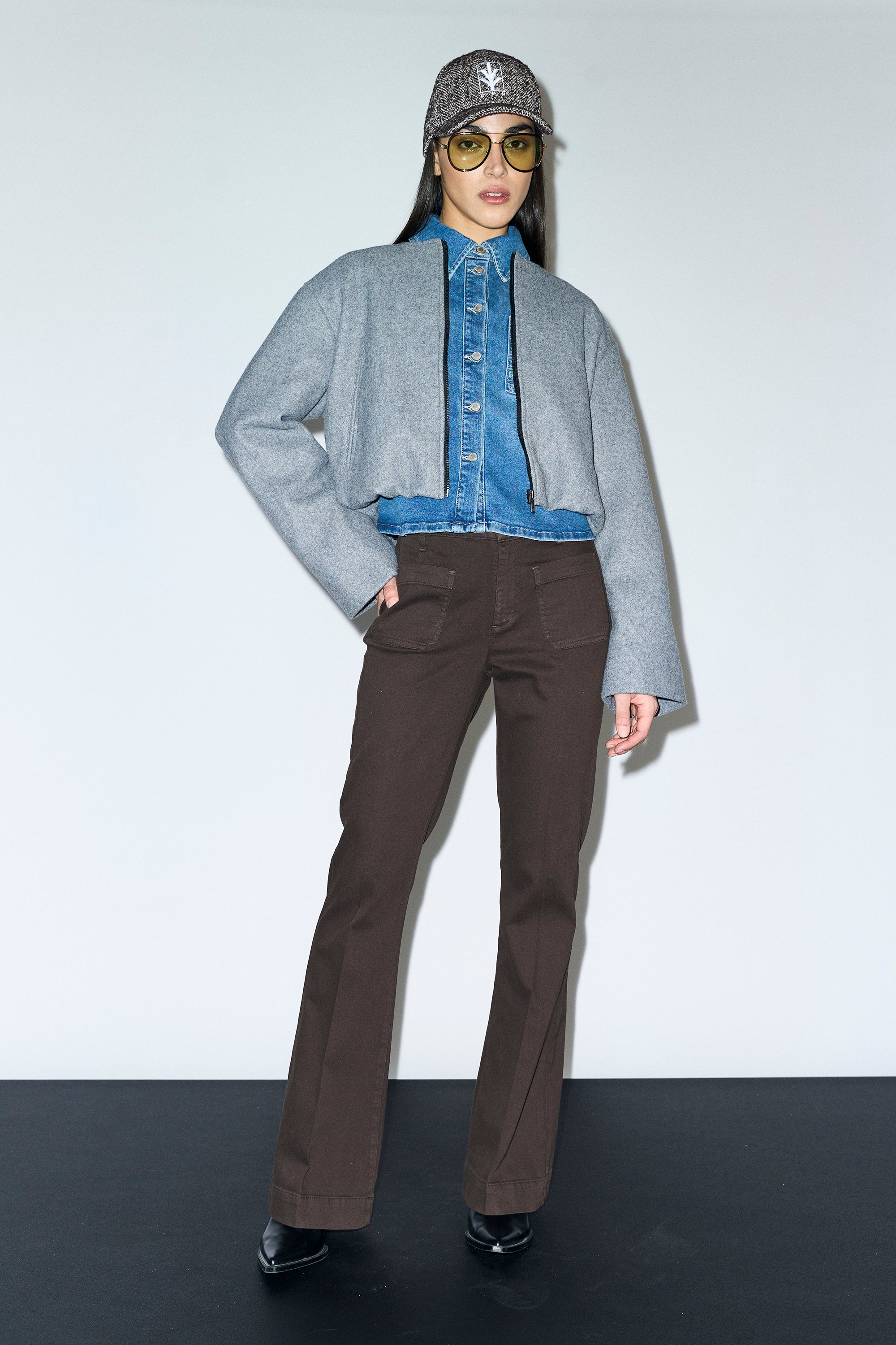 IVY Copenhagen IVY-Ann Charlotte Jeans Wash Sava Jeans & Pants 722 Expresso Brown