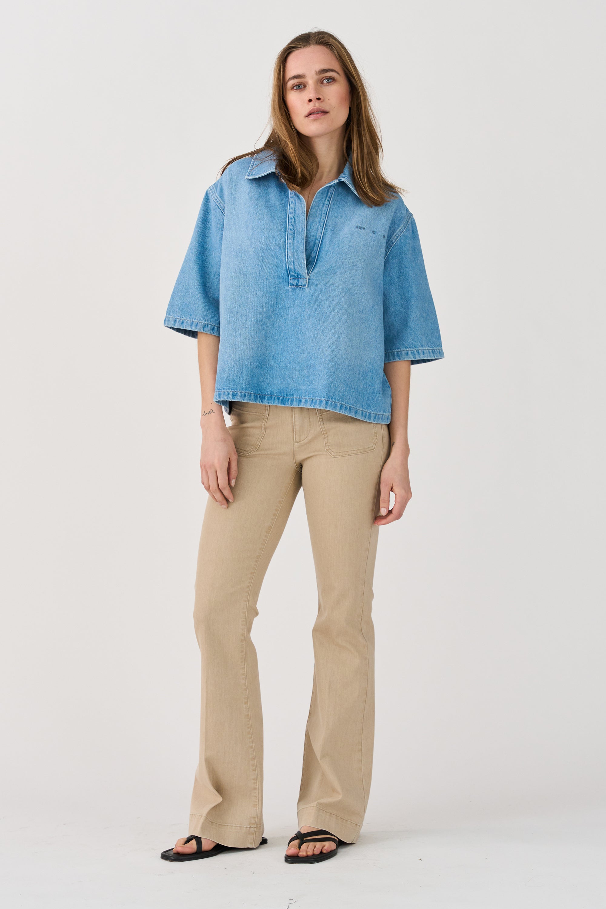IVY Copenhagen IVY-Ann Charlotte Wash Excl. Greece Beige Jeans & Pants 74 Beige