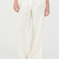 IVY Copenhagen IVY-Augusta 70's Linen Pant Jeans & Pants 03 Ecru