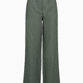 IVY Copenhagen IVY-Augusta 70's Linen Pant Jeans & Pants 681 Dusty Steel Green