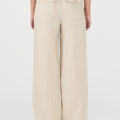 IVY Copenhagen IVY-Augusta 70's Linen Pant Jeans & Pants 747 Stone Beige