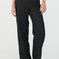 IVY Copenhagen IVY-Augusta 70's Linen Pant Jeans & Pants 9 Black