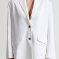 IVY Copenhagen IVY-Augusta Boxy Blazer Coats & Jackets 011 Optical white