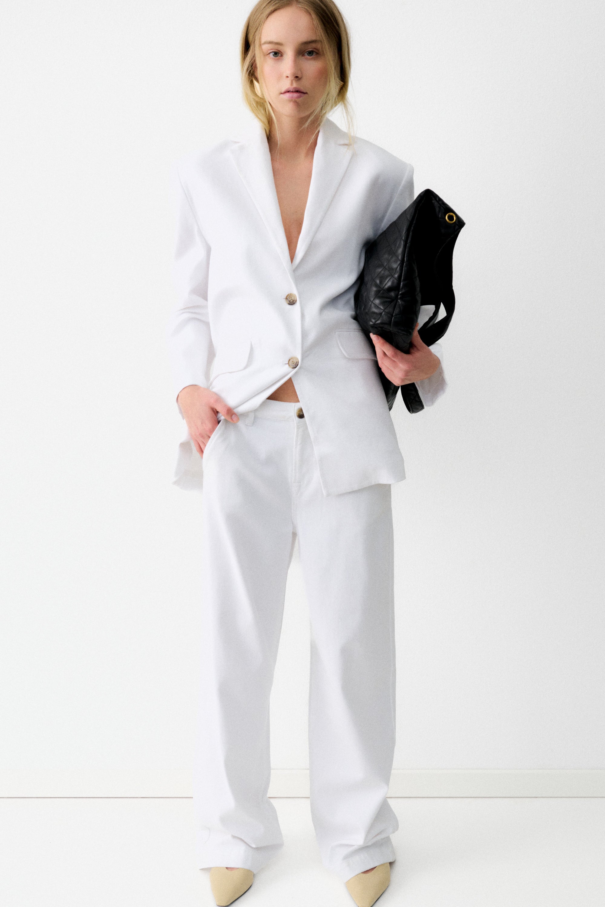 IVY Copenhagen IVY-Augusta Boxy Blazer Coats & Jackets 011 Optical white