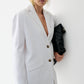 IVY Copenhagen IVY-Augusta Boxy Blazer Optical White Coats & Jackets 011 Optical white