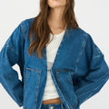 IVY Copenhagen IVY-Augusta Denim Jacket Wash Jaca Coats & Jackets 51 Denim Blue