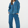 IVY Copenhagen IVY-Augusta Denim Jacket Wash Jaca Coats & Jackets 51 Denim Blue