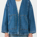 IVY Copenhagen IVY-Augusta Denim Jacket Wash Jaca Coats & Jackets 51 Denim Blue