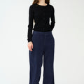 IVY Copenhagen IVY-Augusta French Jeans Exclusive Cord Jeans & Pants 523 Deep Navy Blue