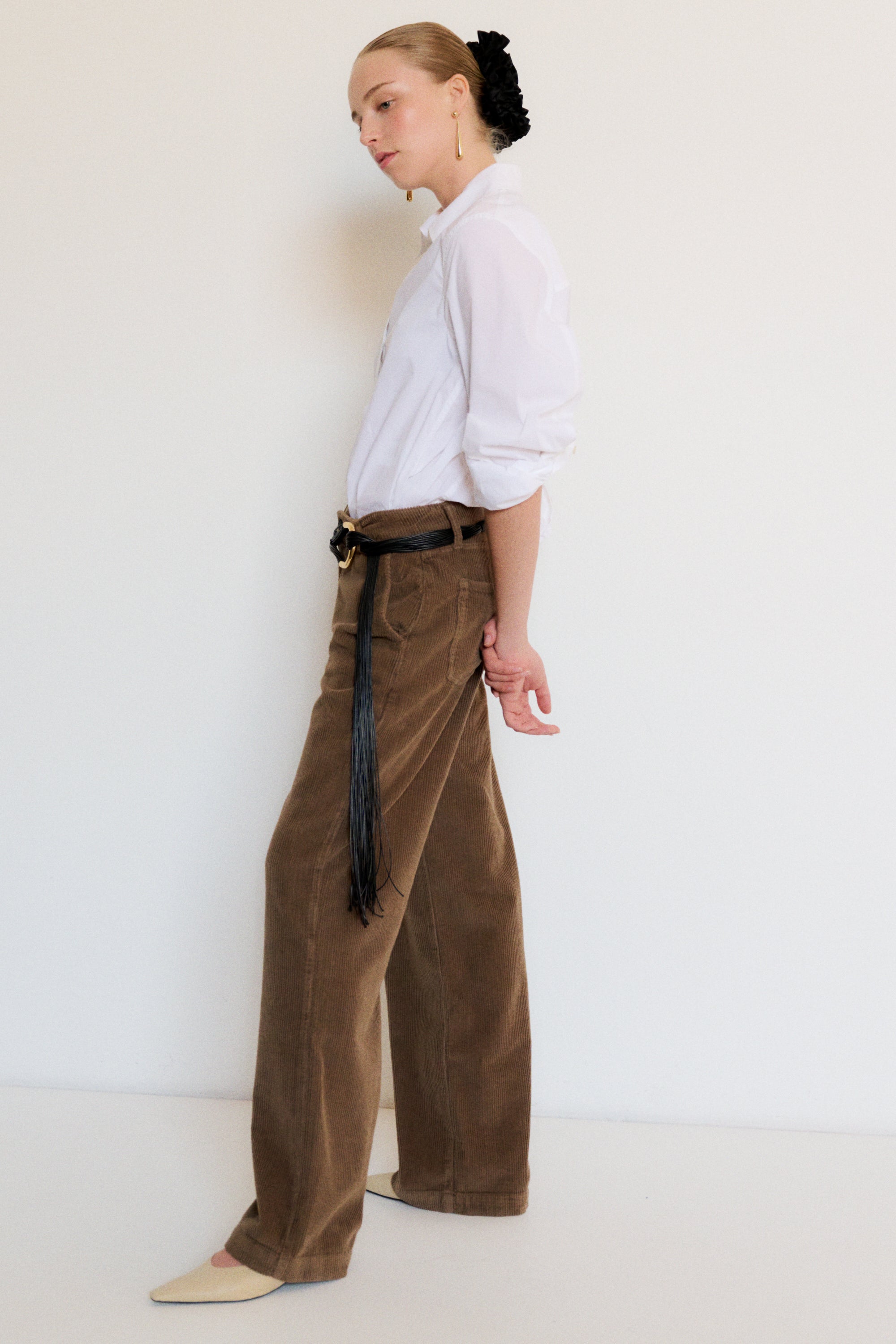 IVY Copenhagen IVY-Augusta French Jeans Exclusive Cord Jeans & Pants 7 Brown