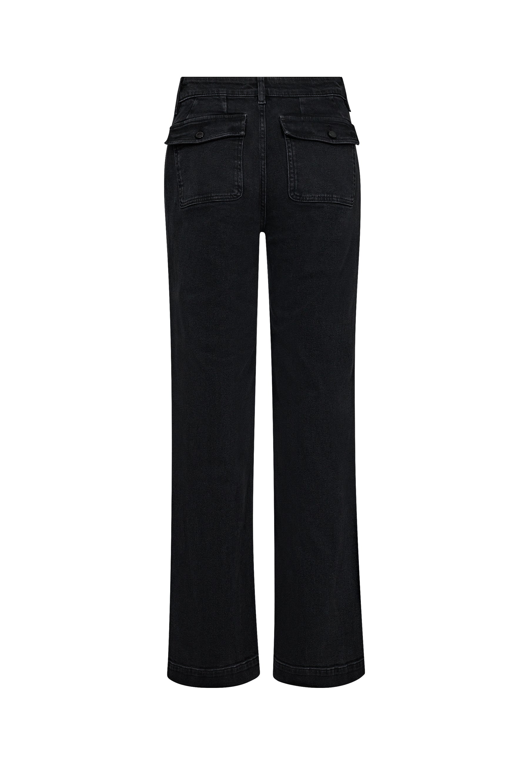 IVY Copenhagen IVY-Augusta French Jeans Wash Faded Black Jeans & Pants 9 Black