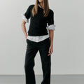 IVY Copenhagen IVY-Augusta French Jeans Wash Faded Black Jeans & Pants 9 Black