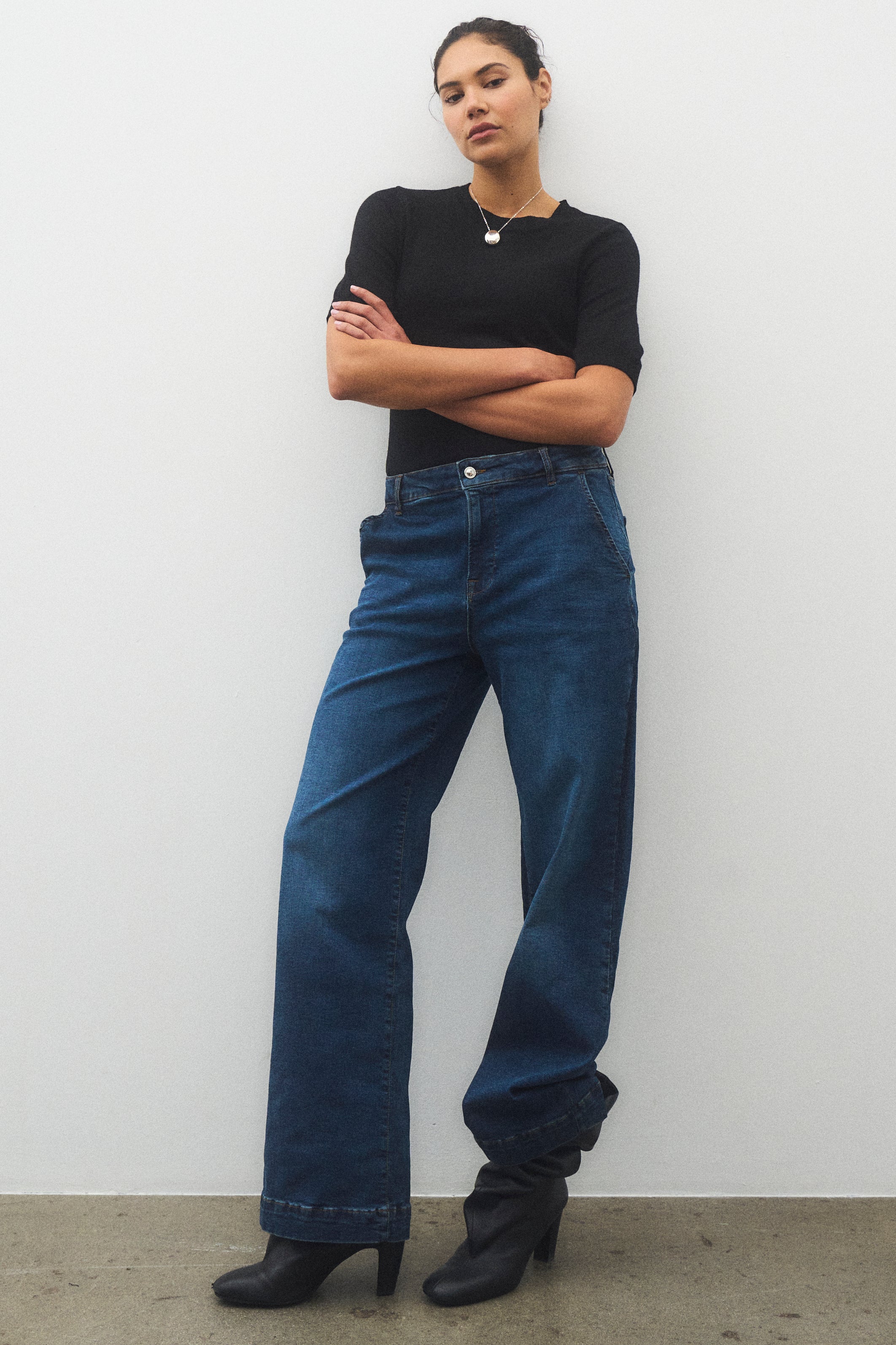 IVY Copenhagen IVY-Augusta French Jeans Wash Faro Deep Blue Jeans & Pants 51 Denim Blue